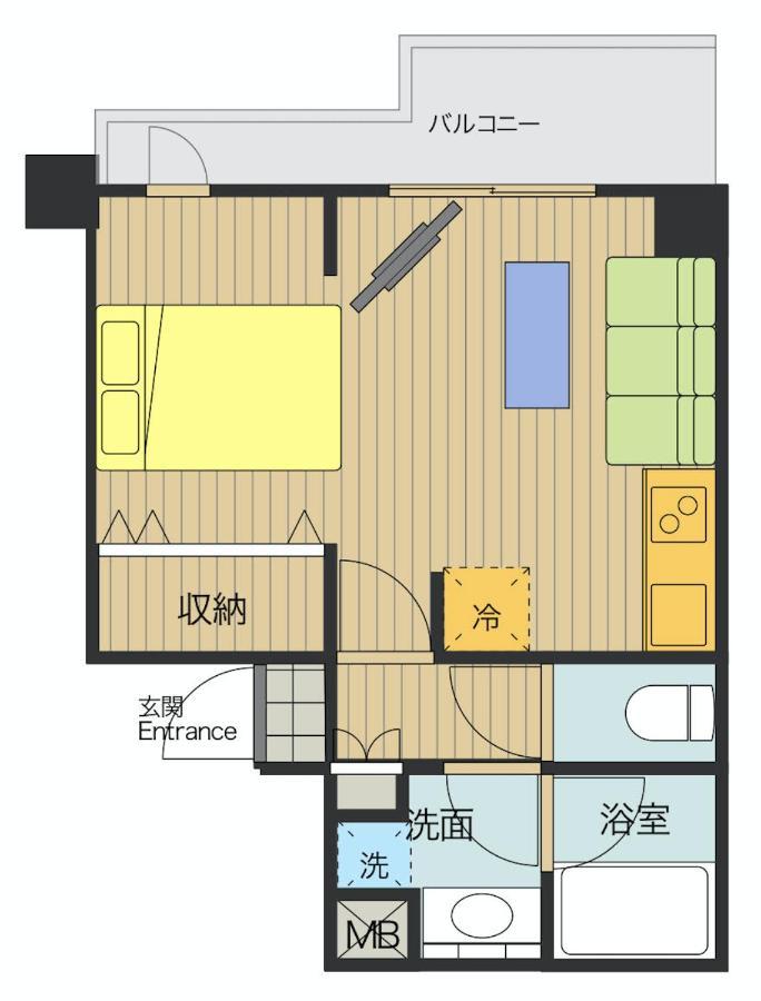 Section L Asakusa East Tōkyō Extérieur photo
